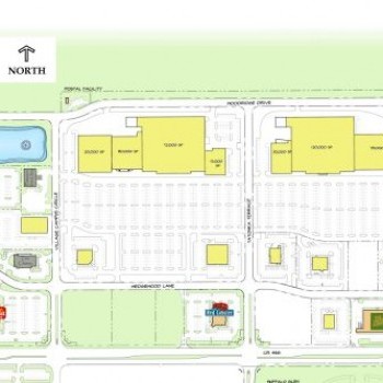 Plan of mall Buffalo Ridge at The Villages