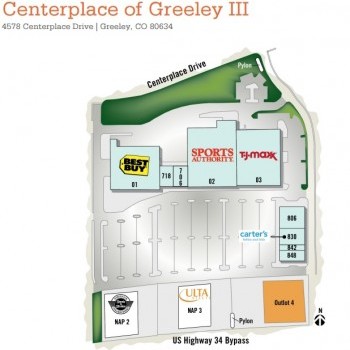 Centerplace Of Greeley - store list, hours, (location: Greeley ...