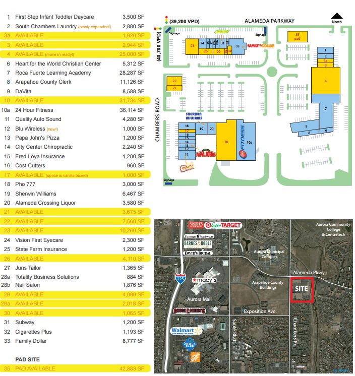 Mall Stores in Aurora, CO  Directory for Town Center at Aurora
