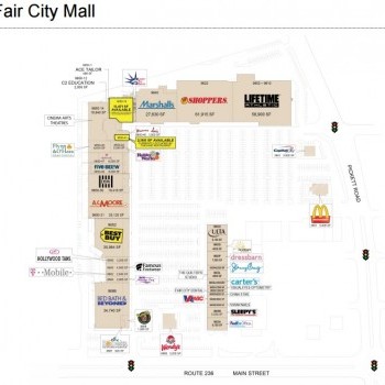 Fair City Mall - store list, hours, (location: Fairfax, Virginia ...