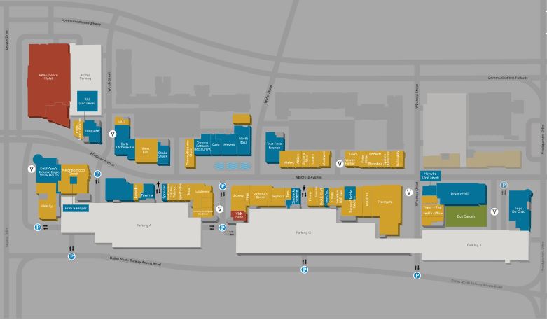 25+ Shops at legacy restaurants map