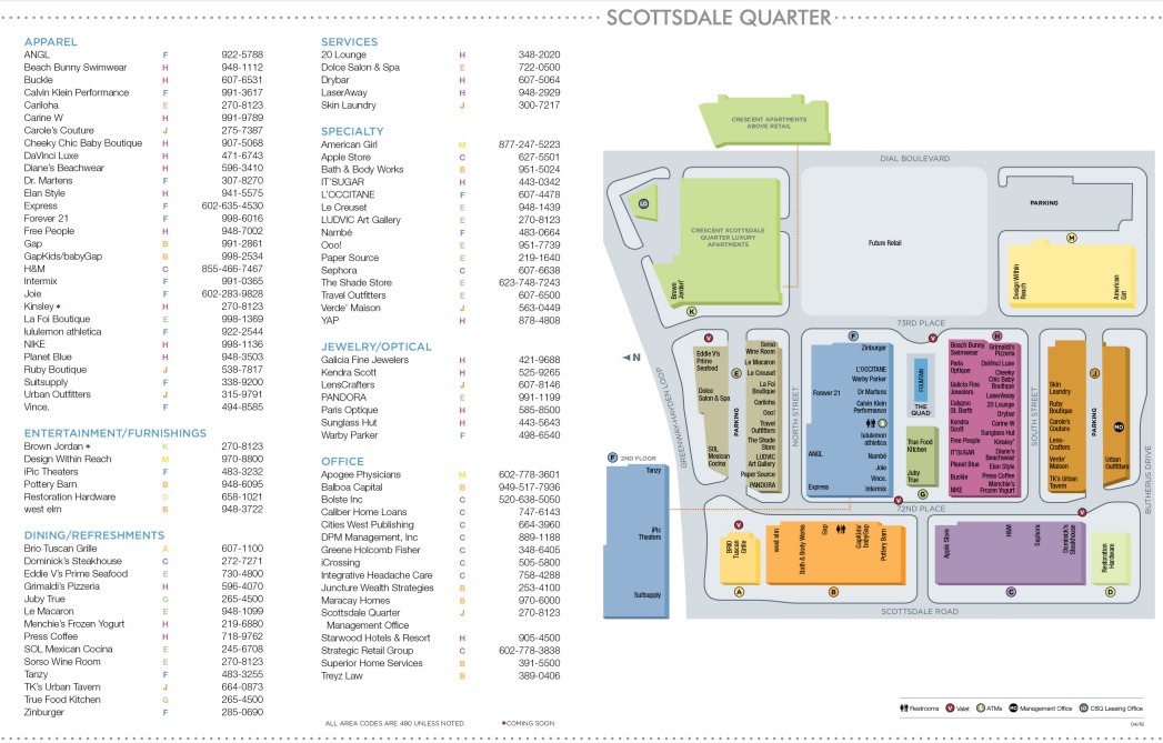 map of scottsdale quarter        <h3 class=