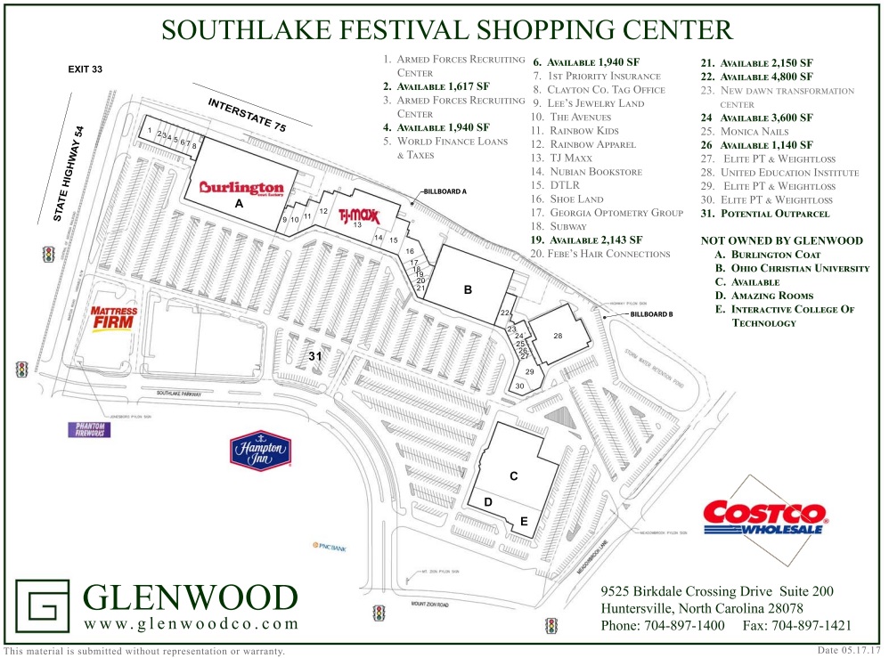 Southlake Mall Directory Map Southlake Festival Shopping Center - Store List, Hours, (Location: Morrow,  Georgia) | Malls In America