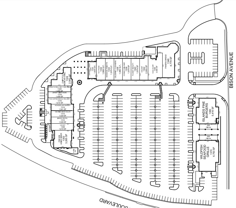 The Bluffs Shopping Center - Store List, Hours, (location: Newport 