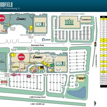 map of woodfield mall Citibank In The Streets Of Woodfield Store Location Hours map of woodfield mall
